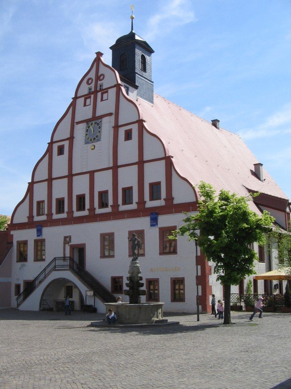 Das Rathaus von Grimma, 05.05.07