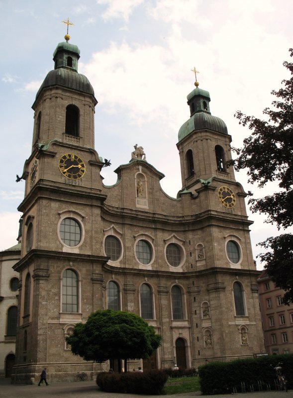 Der Dom zu St.Jakob, erbaut von 1717-1724.
(Mai 2008)
