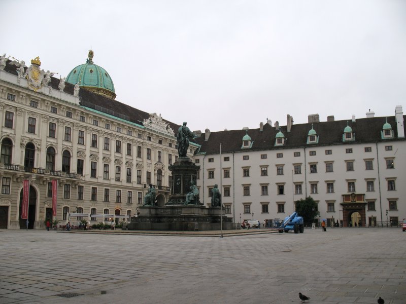 Der Josephsplatz in Wien.
(Mai 2008)
