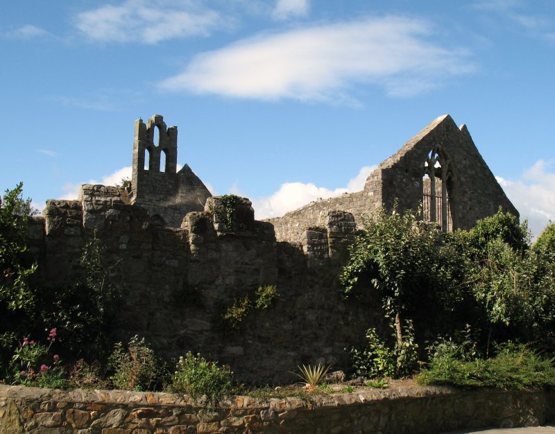 Die Old Abbey in Howth.
(September 2007) 