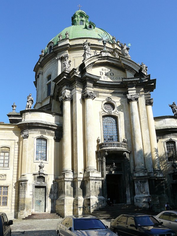 Dominikaner-Kathedrale gebaut 1744-1865.
Lviv, Ukraine 17-09-2007