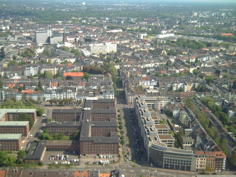 Blick �ber D�sseldorf  