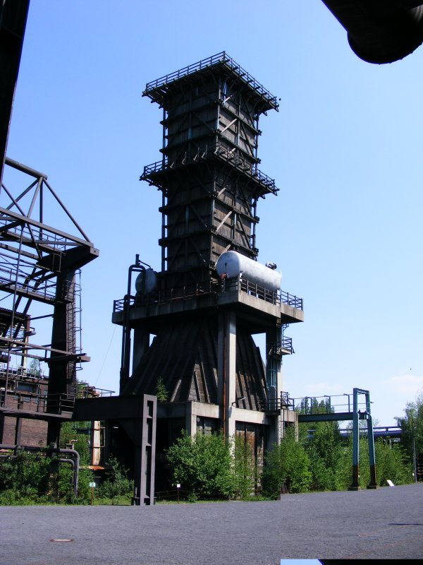 Ein Lschturm der Kokerei Hansa in Dortmund-Huckarde am 09. Mai 2008.