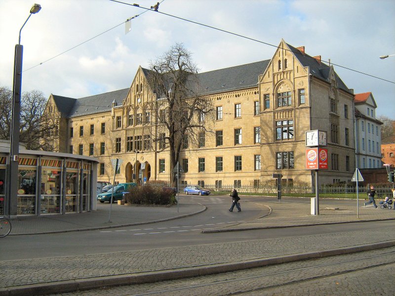 ERFURT Domplatz - Blick zum Landgericht, 2007