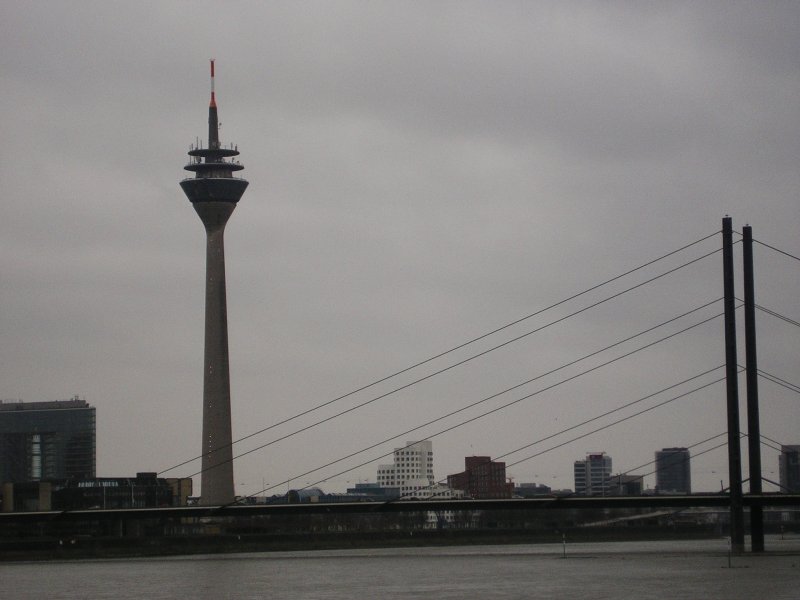 Fernsehturm von Dsseldorf.(19.01.2008)