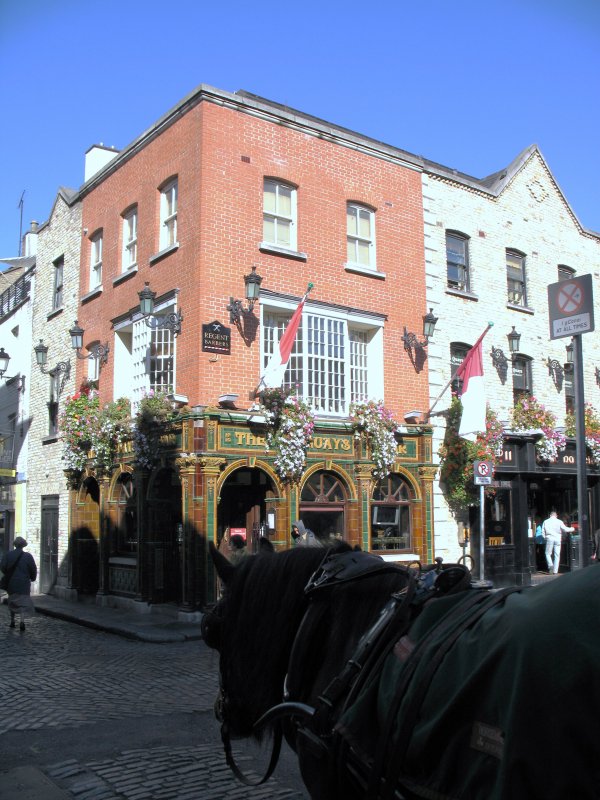 Gemtliche Pub's in der Temple Bar laden zum Verweilen ein.
(September 2007)