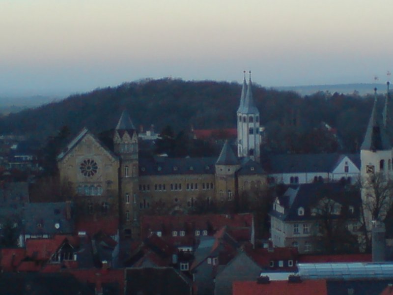 Goslar. Blick vom Turm der Marktkirche
