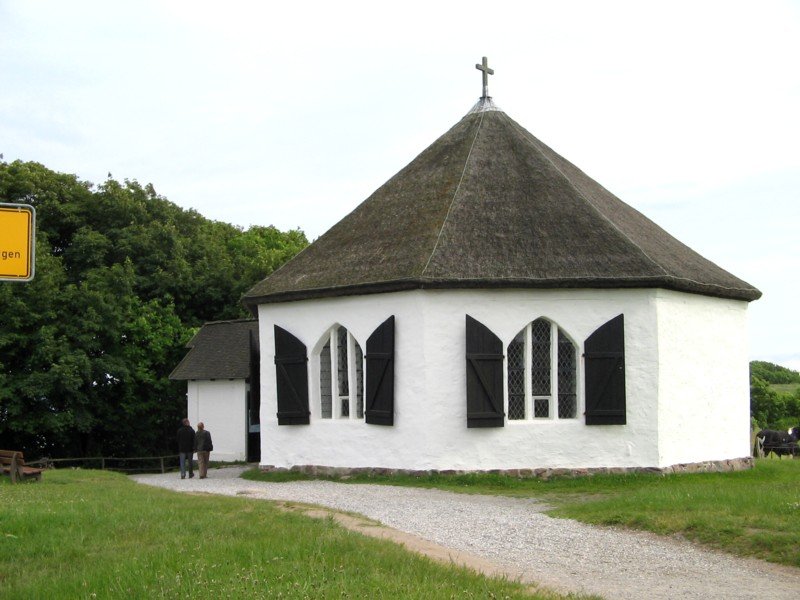 Kapelle von Vitt nahe dem Kap Arkona auf Rgen, 17.06.06