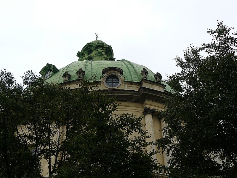Kuppel der Dominikaner-Kathedrale.
Lviv, Ukraine 13-09-2007
