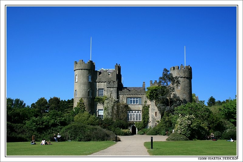 Malahide Castle in der Nhe von Dublin, Irland
