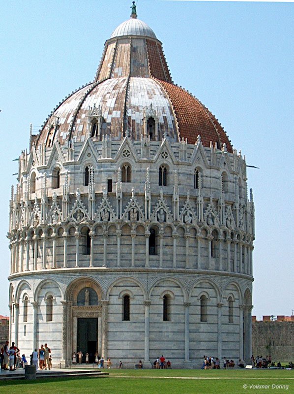 Pisa, Baptisterium, 10.08.2003
