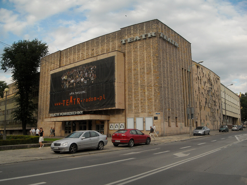 Radom-08.2009. Teatr Powszechny im Jana Kochanowskiego / J.Kochanowski Theater in Radom