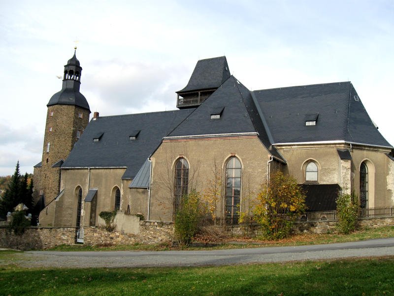 St. Laurentiuskirche in Geyer 29.10.08