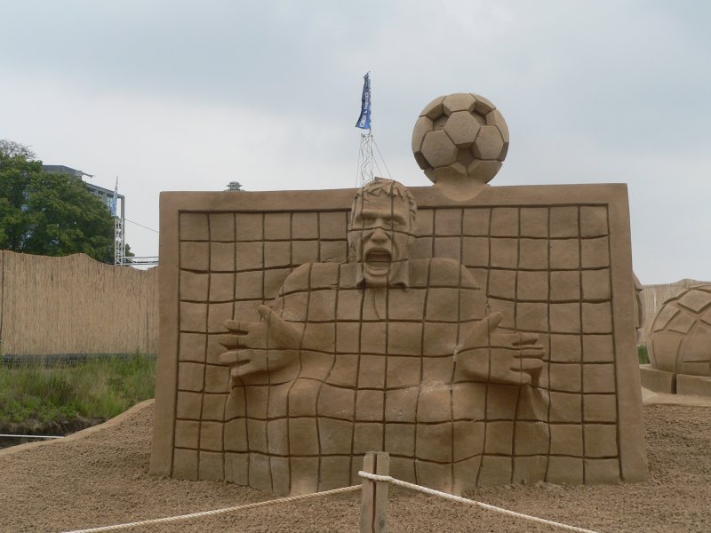 Thema der Sandsation 2006 war - klar - die Fuball-WM.