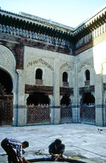 Im Mausoleum Moulay Idris II in Fs.