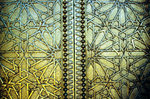 Ausschnitt der goldenen Tr im Knigspalast Dar El Machzen in Fs.