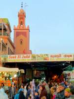 Marrakesch, der Jemaa el Fnaa Platz.