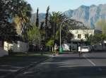 Die Gordon Road, im Hintergrund die Hottentots Berge.