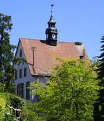 Windenreute, seit 1971 Ortsteil von Emmendingen, das Schulgebude, erbaut 1910, Juni 2021