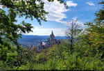 Dieser Blick vom Agnesberg in Wernigerode entlohnte jede Mhe, hierher zu gelangen.