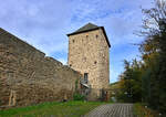Johannistor und Teile der Stadtmauer von Bad Mnstereifel - 08.11.2023