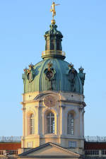 Der Turm von Schloss Charlottenburg.