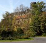 Burg Kinsberg im Egerland, im gleichnamigen Ort am Muglbach, erste urkundliche Erwhnung von 1217, Okt.2006