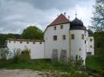 Schlo Aufse im Landkreis Bayreuth,  die Burg aus dem 12.Jahrh.