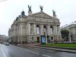 Opernhaus von Lviv.