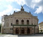 Ljubljana, das Slowenische Nationaltheater fr Oper und Ballett, erbaut 1890-92 im Neorenaissancestil, Juni 2016