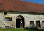 Inzigkofen, in der Zehntscheuer des ehemaligen Klosters ist seit 1984 ein Bauernmuseum untergebracht, Mai 2012