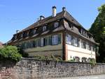 Diersburg, das historische Weingut geht zurck auf etwa 1750, es beherbergt auch ein Weinbaumuseum, Juni 2020