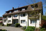 Heimbach im Breisgau, das Rathaus der ber 900 Einwohner zhlenden Gemeinde, seit 1975 zu Teningen eingemeindet, Mai 2017