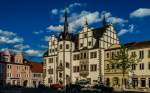 Das Saalfelder Rathaus wurde 1529 - 1537 erbaut und gilt als eines der bedeutendsten Renaissance-Rathuser Thringens.