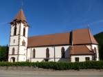Buchenbach/Schwarzwald, die Kirche St.Blasius von 1811, Aug.2013
