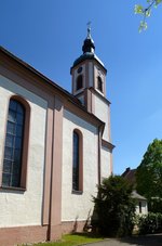 Hofweier, katholische Pfarrkirche St.Gallus, Mai 2016