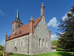 Die Dorfkirche Ihlenfeld wurde nach 1300 ohne Turm erbaut.