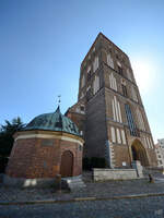 Die Nikolaikirche wurde ab 1230 erbaut und gilt damit als eine der ltesten noch erhaltenen Hallenkirchen im Ostseeraum.