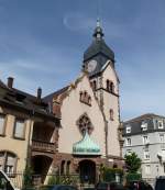 Mlhausen (Mulhouse), die evangelische Kirche der Baptisten, Juni 2015
