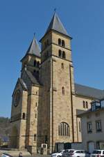 Die Willibrordus Basilika in Echternach.