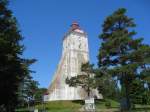 Leuchtturm auf der Ostsee Insel Hiiumaa in Estland.