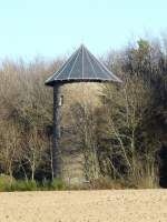 Ein Wasserturm in der Nhe von Berl (Luxemburg).