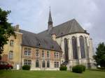 Nivelles, Kirche der Minderbrder, Eglise des Recollets, Brabanter Gotik (29.06.2014)