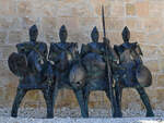 Vier Ritter auf dem Gelnde von Fort St.