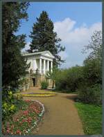 Der 1797/1798 errichtete Floratempel im Wrlitzer Park.