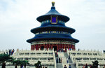Die Halle des Erntegebets, Teil des Himmelstempels in Peking.