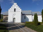 Farup, evangelische Kirche aus Kreidestein, erbaut im 12.