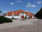 Wirtschaftshof beim Schloss Lovenborg, erbaut im 17.