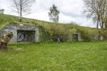 Heute sind nur noch Bunker der ehemaligen deutschen Torpedostation in Hrup Klint(stlich von Sonderburg in Nordschleswig) zurck.