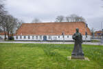 Das Kunstmuseum Holmen in der Kleinstadt Lgumkloster (dnisch Lgumkloster) in Nordschleswig/Snderjylland.